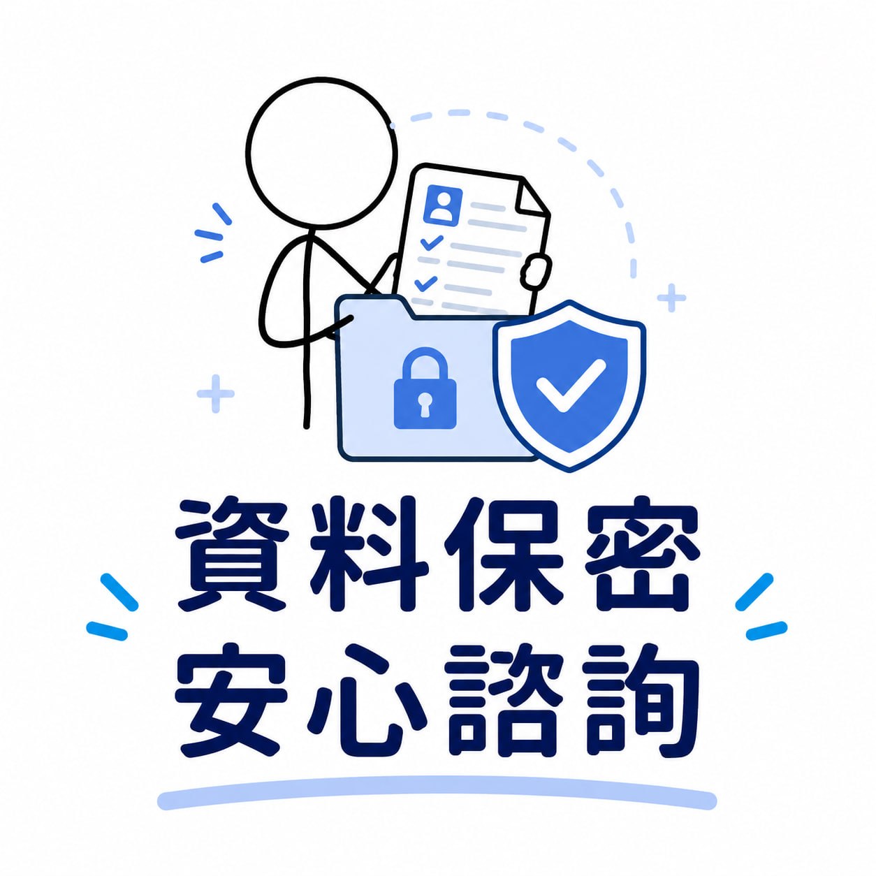 資料保密，安心諮詢